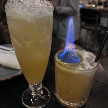 Amaru - Drinks! Pina Colada and a Mai Tai - Latin American Near Me - Chicago, Illinois