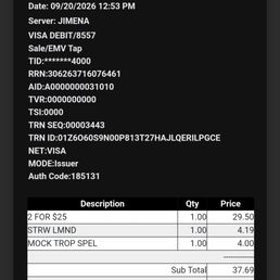 They charged me $29 for "2 for $25" . Never trust advertisement They charged me $29 for "2 for $25" . Never trust advertisement