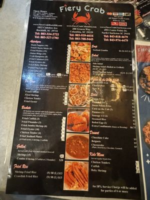 Menu photo 2 Fiery Crab Juicy Seafood Rock Hill, SC