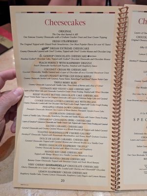 Menu photo 8 The Cheesecake Factory North York, ON