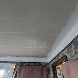 Maven Labor Services - Old home took a little cracking in the paint from the earthquakes