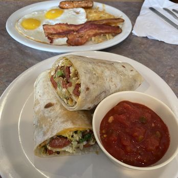 Piedmont Cafe & Bakery - Sausage breakfast burrito - Bakeries Near Me - Oakland, California