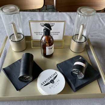 Aerodrome Distilling - a tray with items on it - Distilleries Near Me - Corpus Christi, Texas Aerodrome Distilling - a tray with items on it - Distilleries Near Me - Corpus Christi, Texas