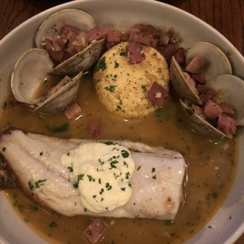 Thyme Table - Clambake with sweet corn pudding, walleye - New American Near Me - Bay Village, Ohio