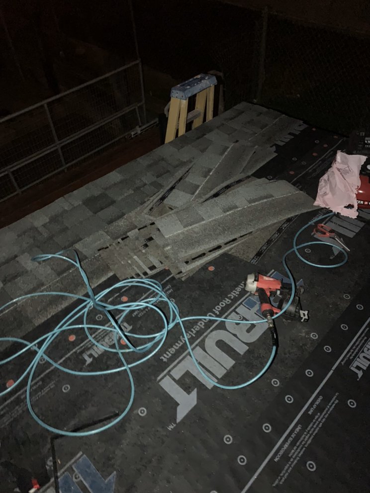 Slide of Juvens Roofing