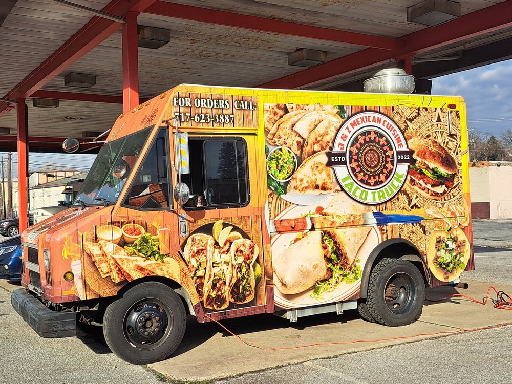 J & Z MEXICAN CUISINE TACO TRUCK Harrisburg, Pennsylvania Food