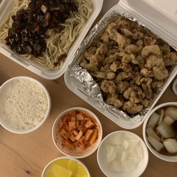 Zzamong - Jjajangmyun Night Sweet and Sour Pork Night - Korean Near Me - Los Angeles, California Zzamong - Jjajangmyun Night Sweet and Sour Pork Night - Korean Near Me - Los Angeles, California