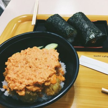 Sushi Man - Crunchy spicy don buri & 2 soft shell crab rolls - Japanese Near Me - Honolulu, Hawaii Sushi Man - Crunchy spicy don buri & 2 soft shell crab rolls - Japanese Near Me - Honolulu, Hawaii