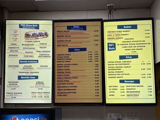 Menu photo 1 Cheese Steak Restaurant Elk Grove, CA Menu photo 1 Cheese Steak Restaurant Elk Grove, CA