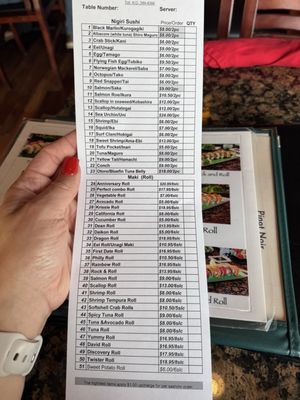 Menu photo 4 Little Tokyo Pittsburgh, PA