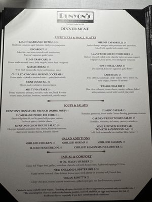 Menu photo 4 Runyon's Coral Springs, FL Menu photo 4 Runyon's Coral Springs, FL