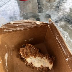 North Arm Farm - Half eaten piece of carrot cake