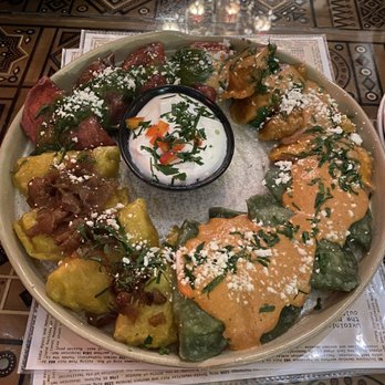 Tryzub Ukrainian Kitchen - Party Platter Mix of Colorful Varenyky - Ukrainian Near Me - Chicago, Illinois