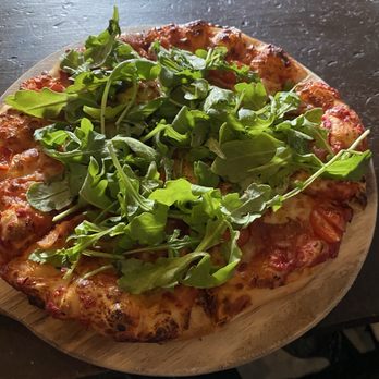 Red Apple Kitchen - Bacon arugula pizza. - Pizza Near Me - San Leandro, California Red Apple Kitchen - Bacon arugula pizza. - Pizza Near Me - San Leandro, California