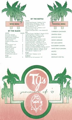 Menu photo 6 TJ's Restaurant Wooster, OH