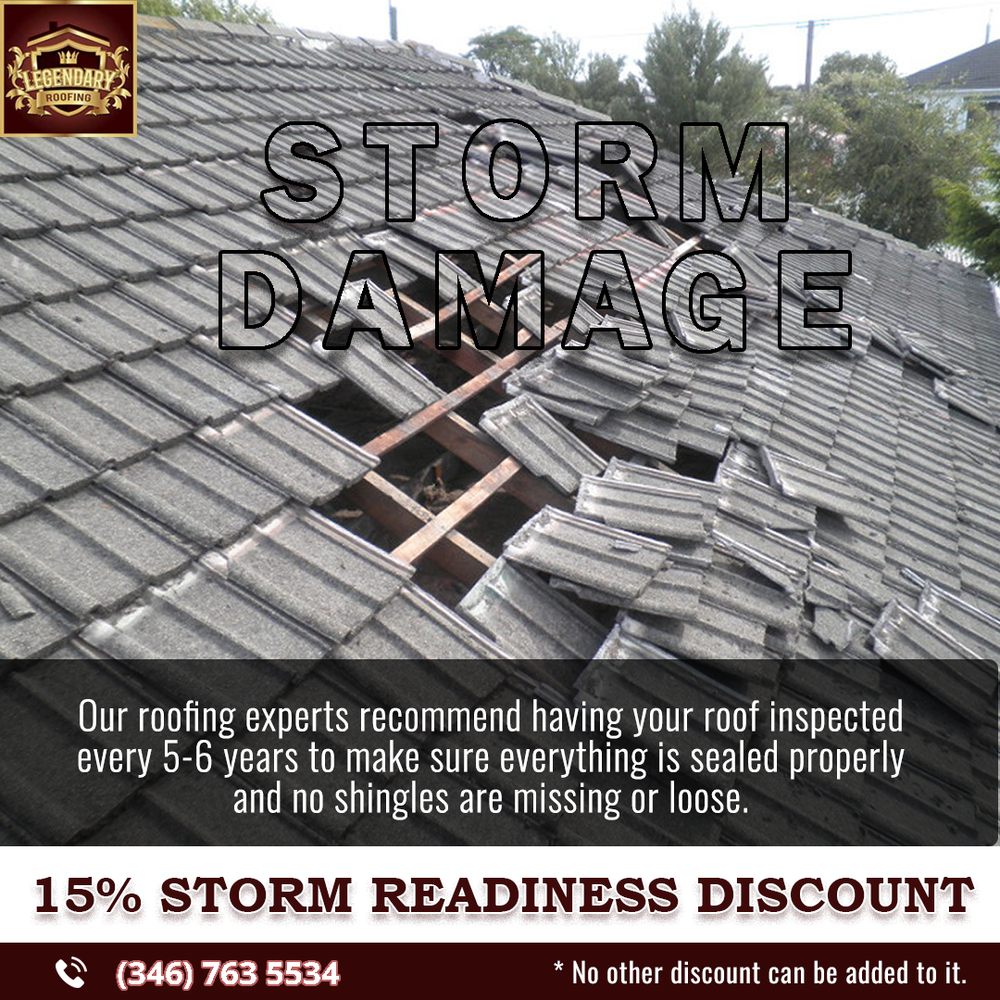 Slide of Legendary Roofing Houston