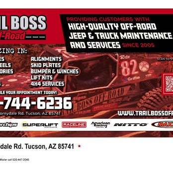 Trail Boss Off-Road  - Auto Repair Near Me - Tucson, Arizona