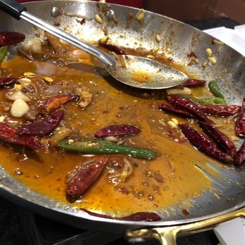 Qiwei Kitchen - Way too spicy for a medium spicy order - Chinese Near Me - Rowland Heights, California