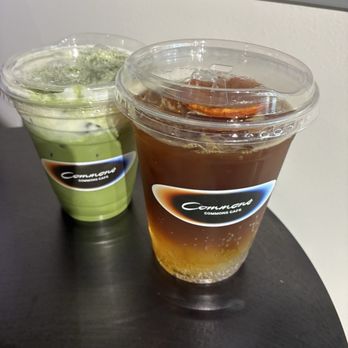Commons Cafe - Espresso Tonic and Matcha Cream Top - Coffee & Tea Near Me - Irvine, California
