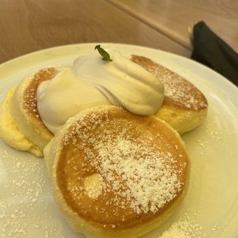Flipper’s - Fluffy pancakes with whip cream - Pancakes Near Me - New York, New York
