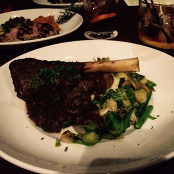 Seasons 52 - Mediterranean Braised Lamb Shank - New American Near Me - Plano, Texas