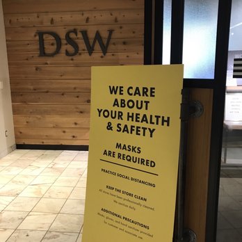 DSW - Covid safety - Shoe Stores Near Me - New York, New York