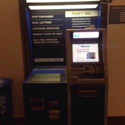 USPS - This post office currently has two self-service machines.