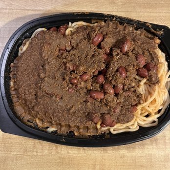 Skyline Chili - Asked for a small 3-Way to go on my last trip, and he gave me a 4-way with beans and no cheese. I am absolutely disgusted with this branch. - Fast Food Near Me - Georgetown, Kentucky Skyline Chili - Asked for a small 3-Way to go on my last trip, and he gave me a 4-way with beans and no cheese. I am absolutely disgusted with this branch. - Fast Food Near Me - Georgetown, Kentucky