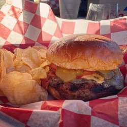 Mama G's - The burgers at Mama G's are consistently delicious. * G's Burger - tomatoes, pickles add bacon, bleu cheese