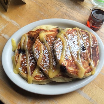 Commonwealth Cafe - Blueberry ricotta pancakes with lemon curd and thyme. Spectacular! Only $10. - Coffee & Tea Near Me - Birmingham, Michigan Commonwealth Cafe - Blueberry ricotta pancakes with lemon curd and thyme. Spectacular! Only $10. - Coffee & Tea Near Me - Birmingham, Michigan