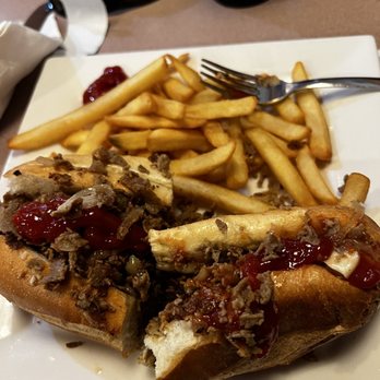 Sal's Italian Restaurant - Cheese steak special with fries, very good nice fresh roll - Pizza Near Me - Seaford, Delaware