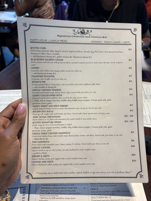 Menu photo 7 Quotes Willowbrook Houston, TX