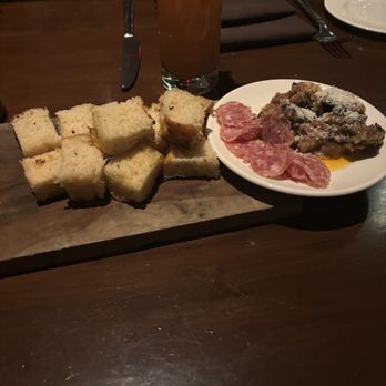 Trattoria Il Mulino - Complimentary bread and eggplant - Italian Near Me - Nashville, Tennessee