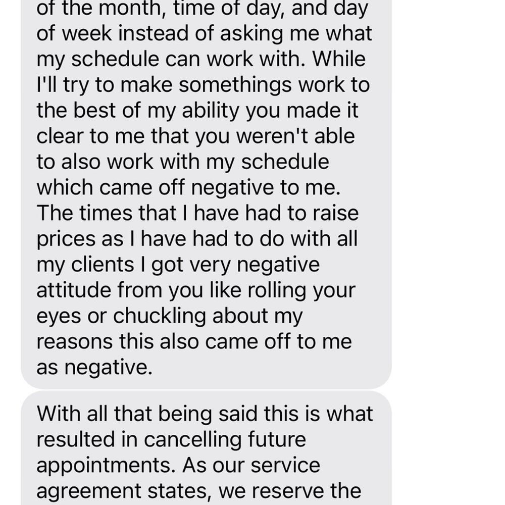 Royalty Pet Spa - Text message from April - Pet Groomers Near Me - Las Vegas, Nevada Royalty Pet Spa - Text message from April - Pet Groomers Near Me - Las Vegas, Nevada