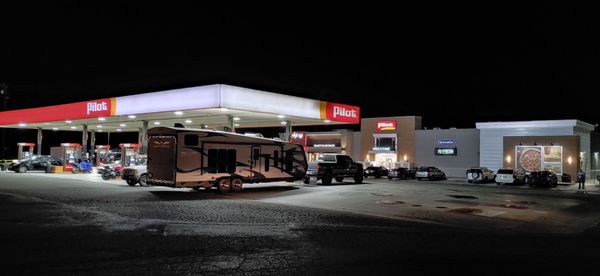 Photo of Pilot Travel Center - Oak Hills, CA, US. Fueling up on my way to Lake Mead. Great convenience store and totally eclectic and strange crowd of patrons.