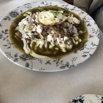 Little Hen - Chilaquiles (pork) - Breakfast & Brunch Near Me - Miami, Florida Little Hen - Chilaquiles (pork) - Breakfast & Brunch Near Me - Miami, Florida