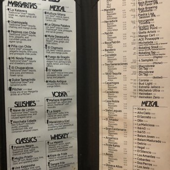 Kalaveras - Bar Menu - Cocktail Bars Near Me - Bellflower, California