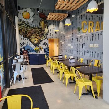 Crack’d Kitchen and Coffee - Indoor seating - Breakfast & Brunch Near Me - Plantation, Florida Crack’d Kitchen and Coffee - Indoor seating - Breakfast & Brunch Near Me - Plantation, Florida