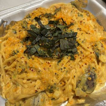 Drunken Lobster - salted egg clam pasta - Vietnamese Near Me - Houston, Texas