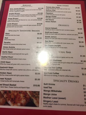 Menu photo 2 The Jaipur Junction North Royalton, OH Menu photo 2 The Jaipur Junction North Royalton, OH