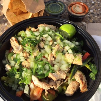 Baja Fresh - The bare burrito bowl with chicken - Mexican Near Me - Kettleman City, California Baja Fresh - The bare burrito bowl with chicken - Mexican Near Me - Kettleman City, California