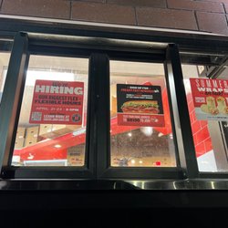 Jimmy John's - Drive through window.