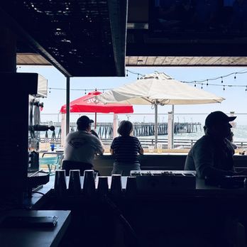 Wooly's - view of Pismo pier from Wooly's bar - Seafood Near Me - Pismo Beach, California Wooly's - view of Pismo pier from Wooly's bar - Seafood Near Me - Pismo Beach, California
