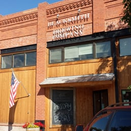 the front of the building