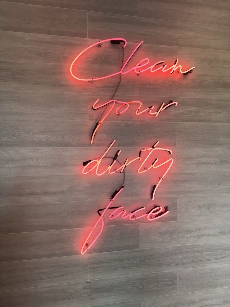 Clean Your Dirty Face Logo