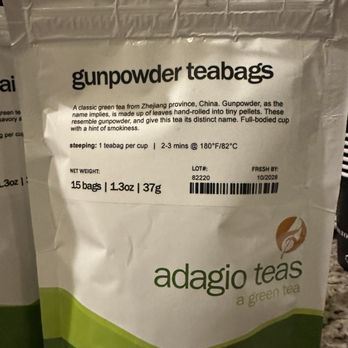 Adagio Teas - Gunpowder teabags - Coffee & Tea Near Me - Skokie, Illinois
