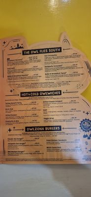 Menu photo 3 The Toasted Owl Cafe Flagstaff, AZ Menu photo 3 The Toasted Owl Cafe Flagstaff, AZ