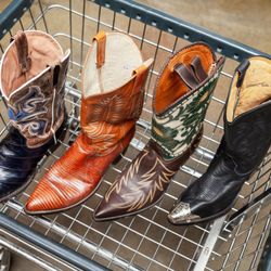 Well Suited - We have Western wear including cowboy boots.