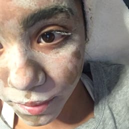 Volcanic ash mask is my fave