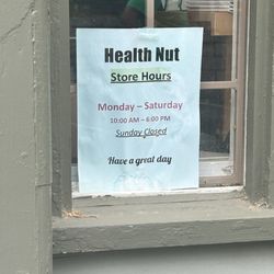The Health Nut - Hours